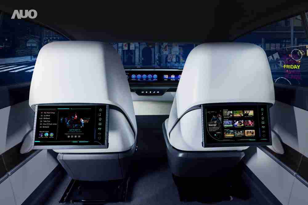 开云电子新一代Smart Cockpit 2024，，，，以Micro LED先进显示技术优势，，创建〝可卷式后座娱乐显示器〞，，仅在互动时才显示出所需画面及信息，，扩充更丰富的娱乐和交互信息服务，，，获国际奖项荣耀